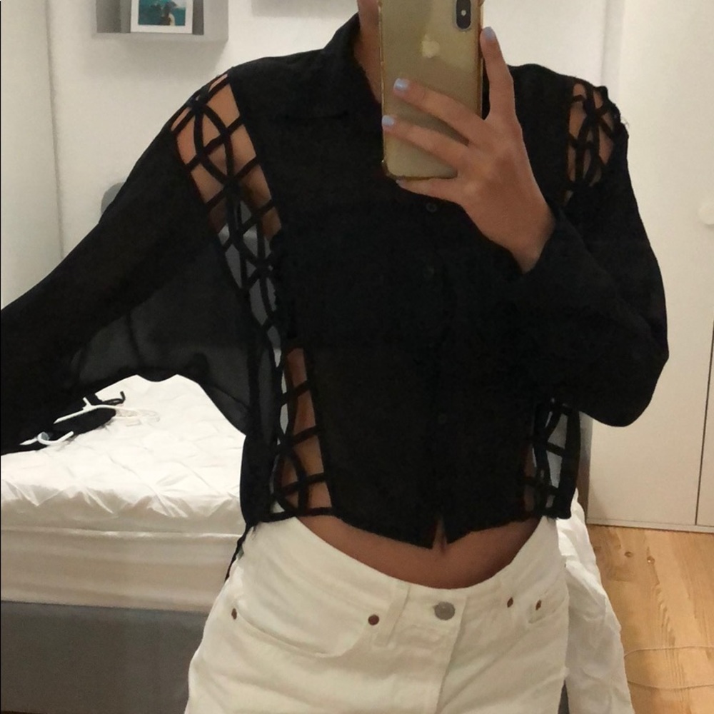 Black blouse